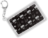 シリコンパスケース コナンモデルとキッドモデルの共通のイラスト。