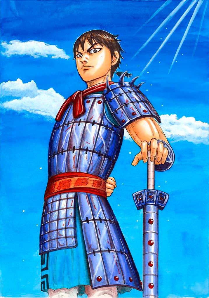 キングダム 複製原画 （画像4 / 4＞人気マンガ「キングダム」が作者の  