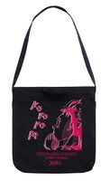 「【岡崎京子】X-girl×KYOKO OKAZAKI SAKAE 2WAY TOTE BAG」のブラック。