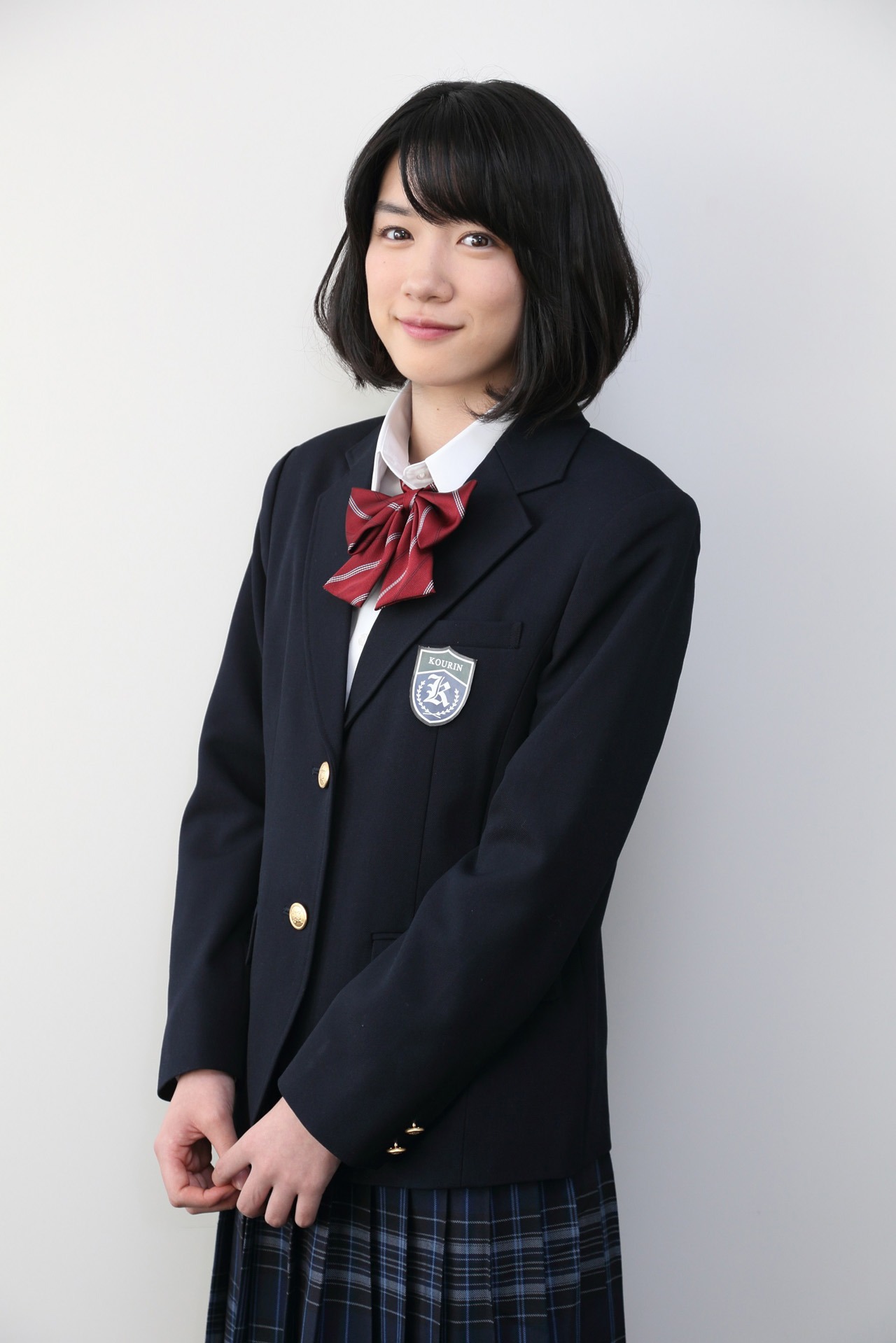 吉岡ゆいこ役の永野芽郁。(c)どーるる/comico/「こえ恋」製作委員会