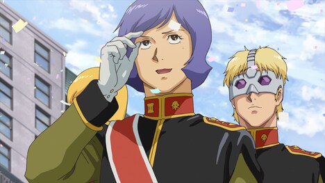 「機動戦士ガンダム THE ORIGIN IV 運命の前夜」予告編より。