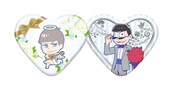 H賞「ハート型缶バッジセット」