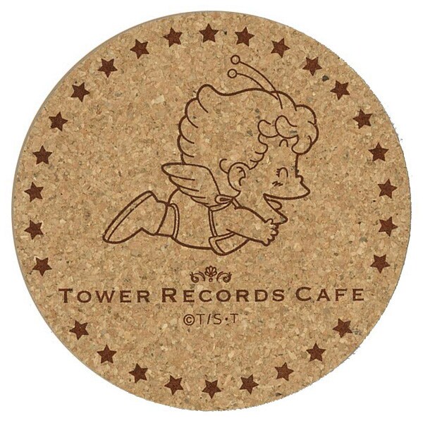 Dr.スランプ アラレちゃん × TOWER RECORDS CAFE コースター」（ガッ
