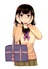 保谷伸による読み切り「高松花由は恋してる」カット。(c)保谷伸/NSP 2016