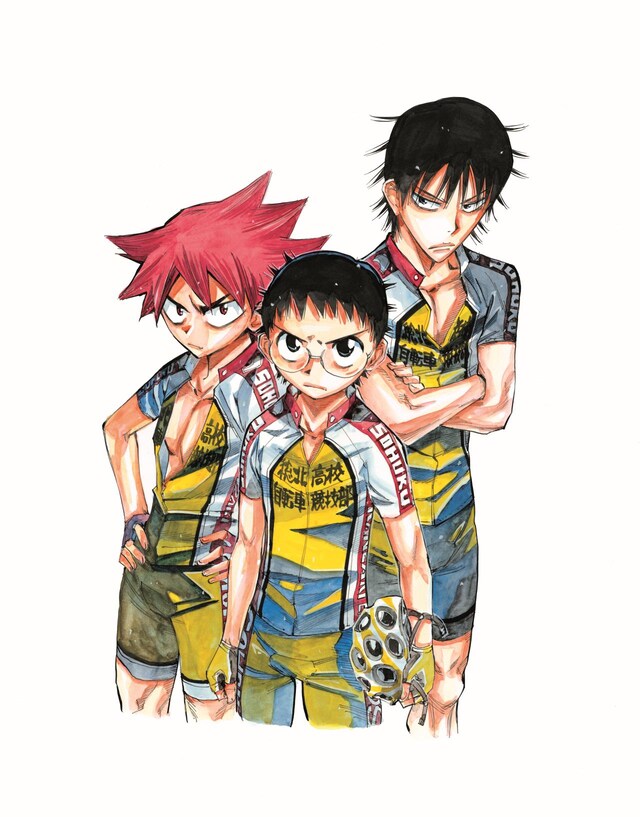 渡辺航「弱虫ペダル」カット (c)渡辺航（週刊少年チャンピオン）