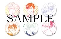 「花恋つらね」「飴色パラドックス」トレーディング缶バッジ（全6種）