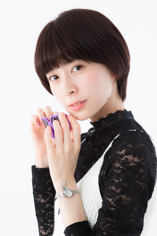「おそ松さん」腕時計（カラ松モデル）着用例