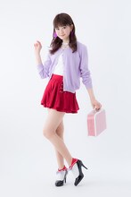 「美少女戦士セーラームーン」×ERIMAKI SOX セーラーマーズモデルの着用例。