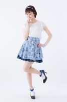 「美少女戦士セーラームーン」×ERIMAKI SOX セーラーマーキュリーモデルの着用例。