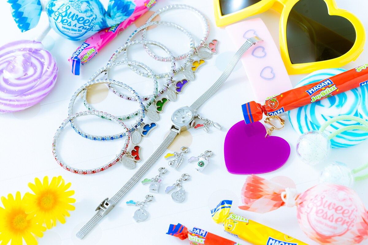 6つ子イメージした「おそ松さん」腕時計＆ブレスレット、重ね付けも吉