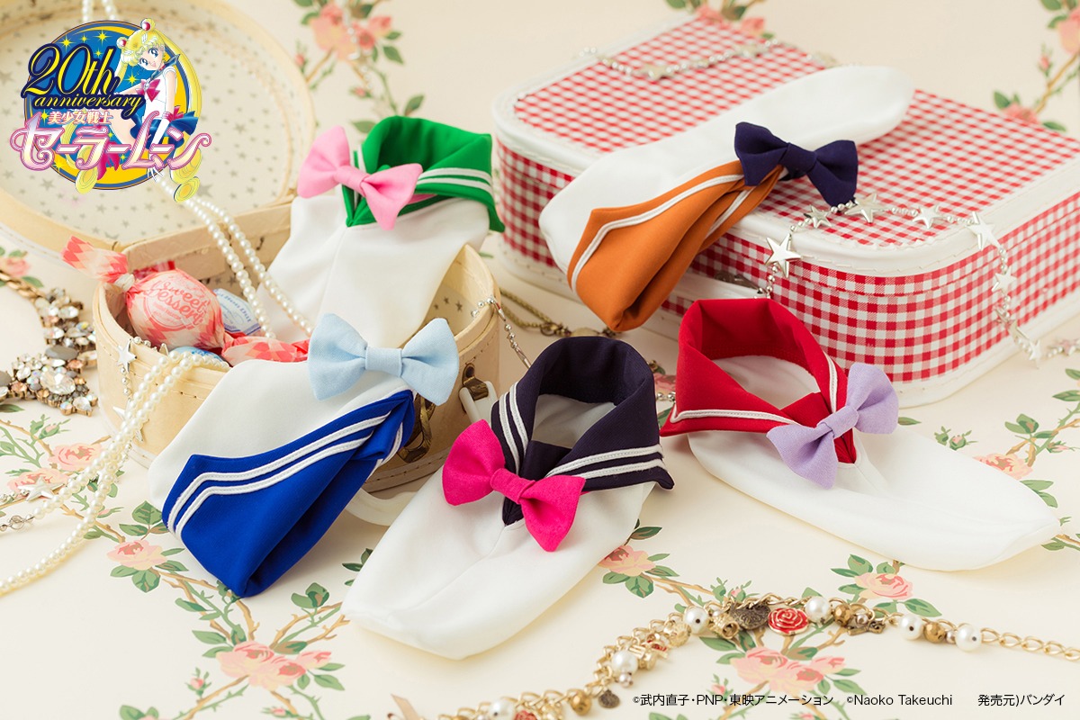 「美少女戦士セーラームーン」×ERIMAKI SOX コラボソックス。