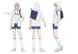 高橋奏のキャラクター設定画。(c)日吉丸晃・講談社／竹小学校PTA