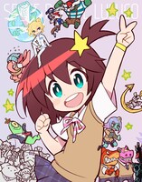 「宇宙パトロールルル子」Blu-ray初回生産限定盤ジャケットイラスト
