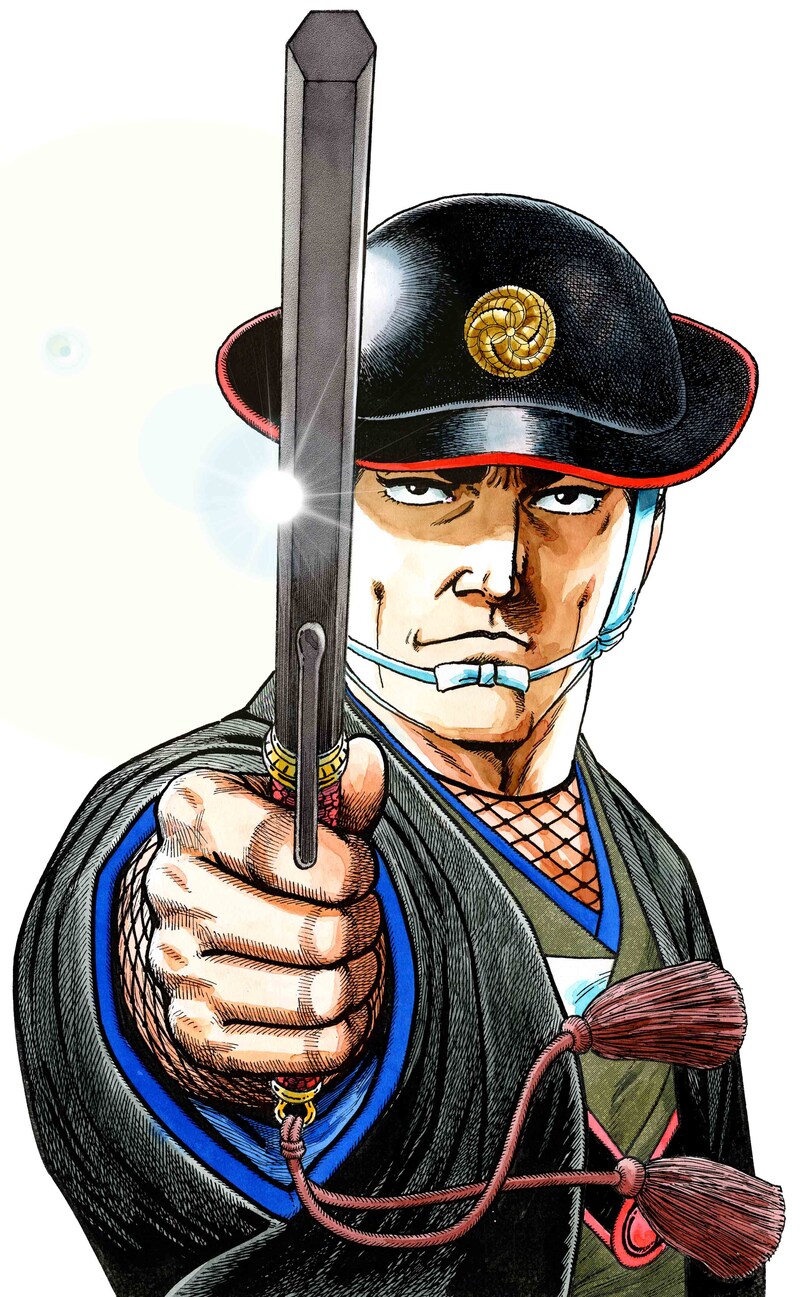 「鬼平犯科帳」のカラーカット。