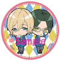 マンガ版「あんさんぶるスターズ！」英智＆敬人のステッカー。