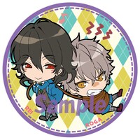 マンガ版「あんさんぶるスターズ！」零＆晃牙のステッカー。