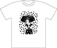 Tシャツ「DEATHCO4」のホワイト。