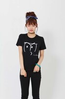 「おそ松さん×HTML ZERO3×BANDAI I'm Neet Face tee」の着用画像。