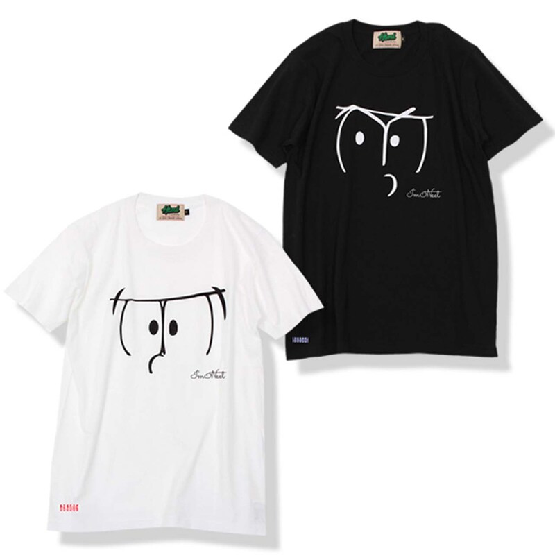 「おそ松さん×HTML ZERO3×BANDAI I'm Neet Face tee」
