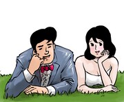 「私たち結婚しました」カット