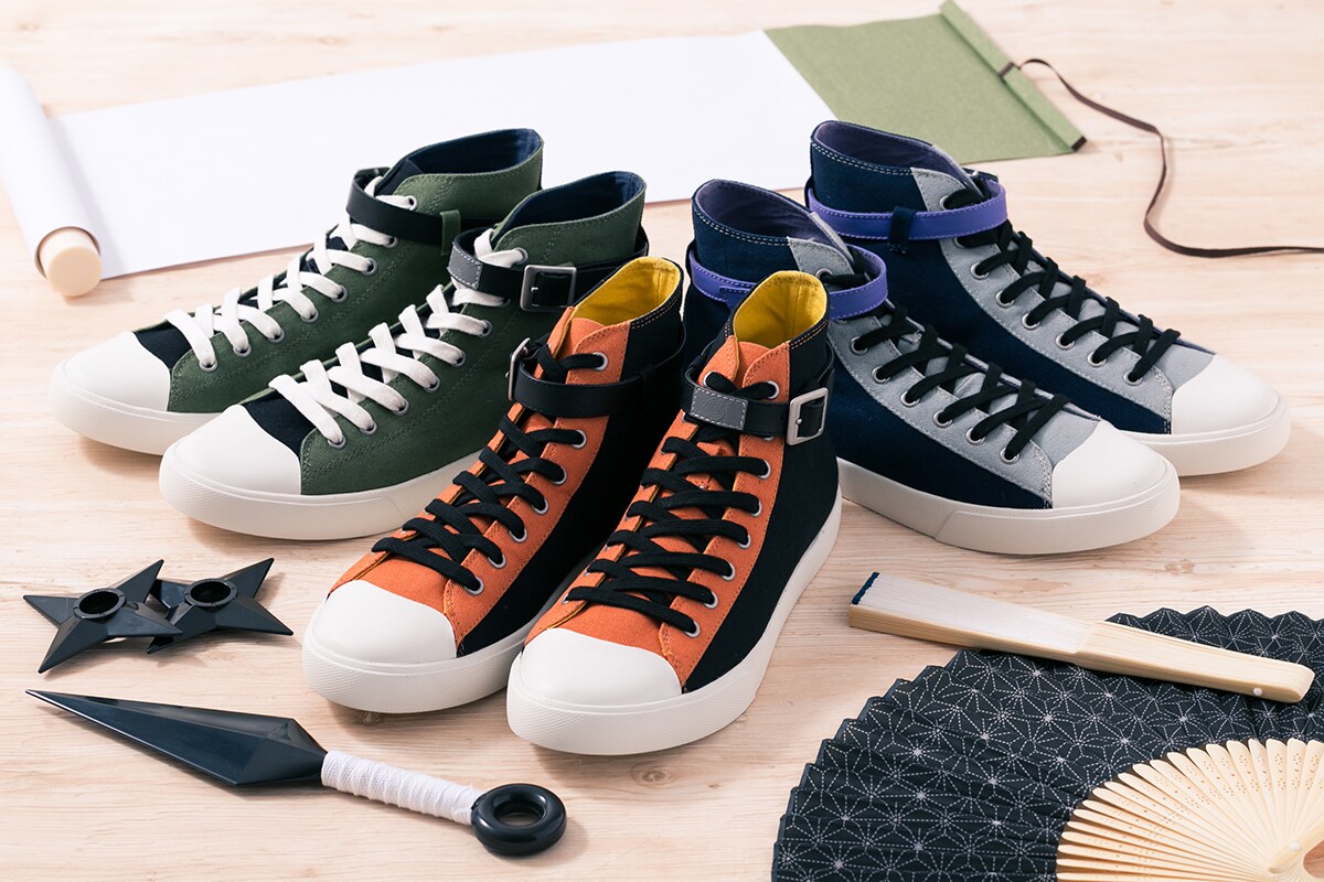 「NARUTO-ナルト- 疾風伝」コラボシューズ