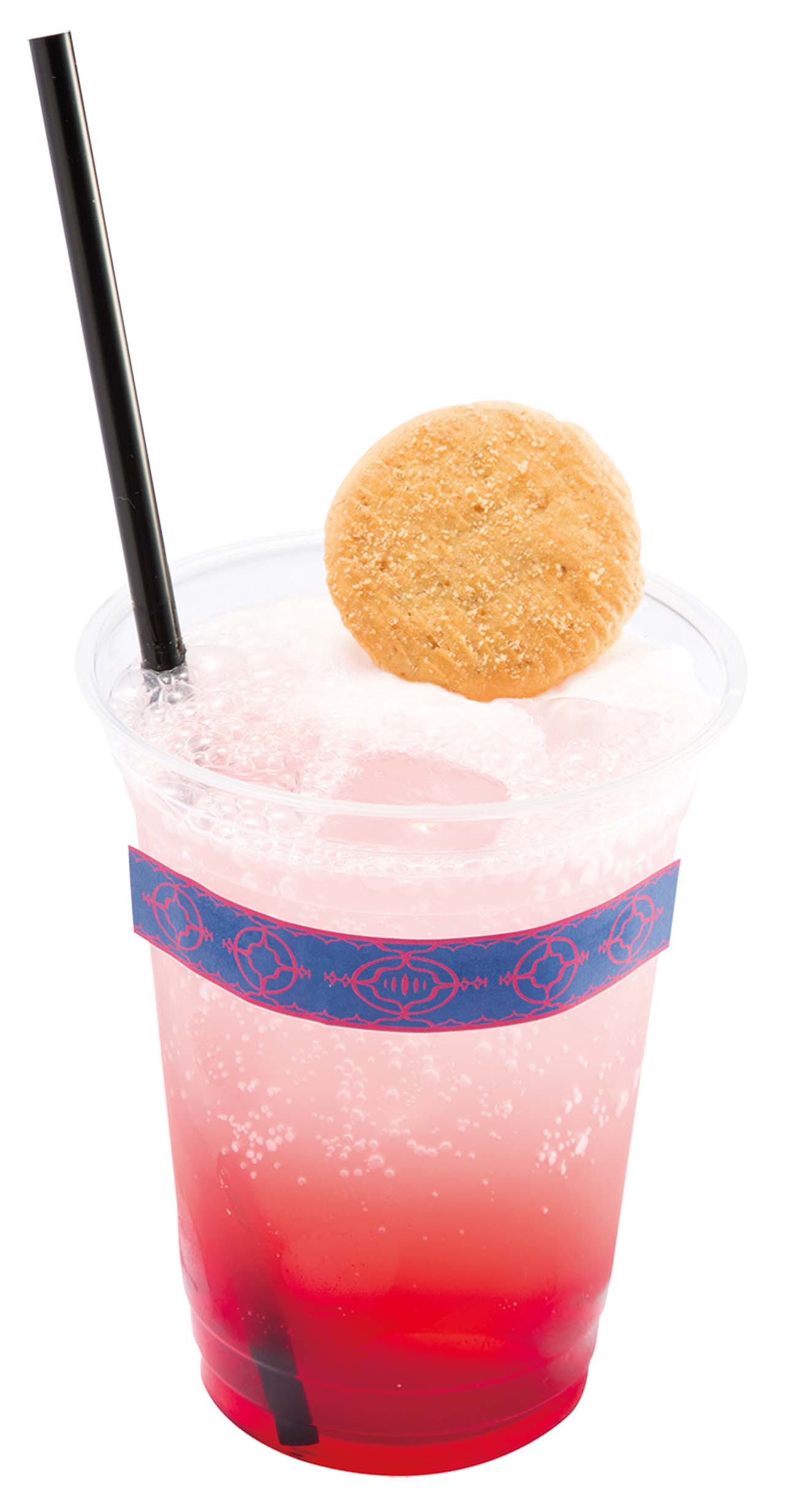 「まちのストロベリーソーダ」ソフトドリンク