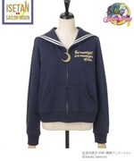 ハニーバンチ ミューチュアルコラボ「美少女戦士セーラームーン」セーラー襟2WAYジップパーカー