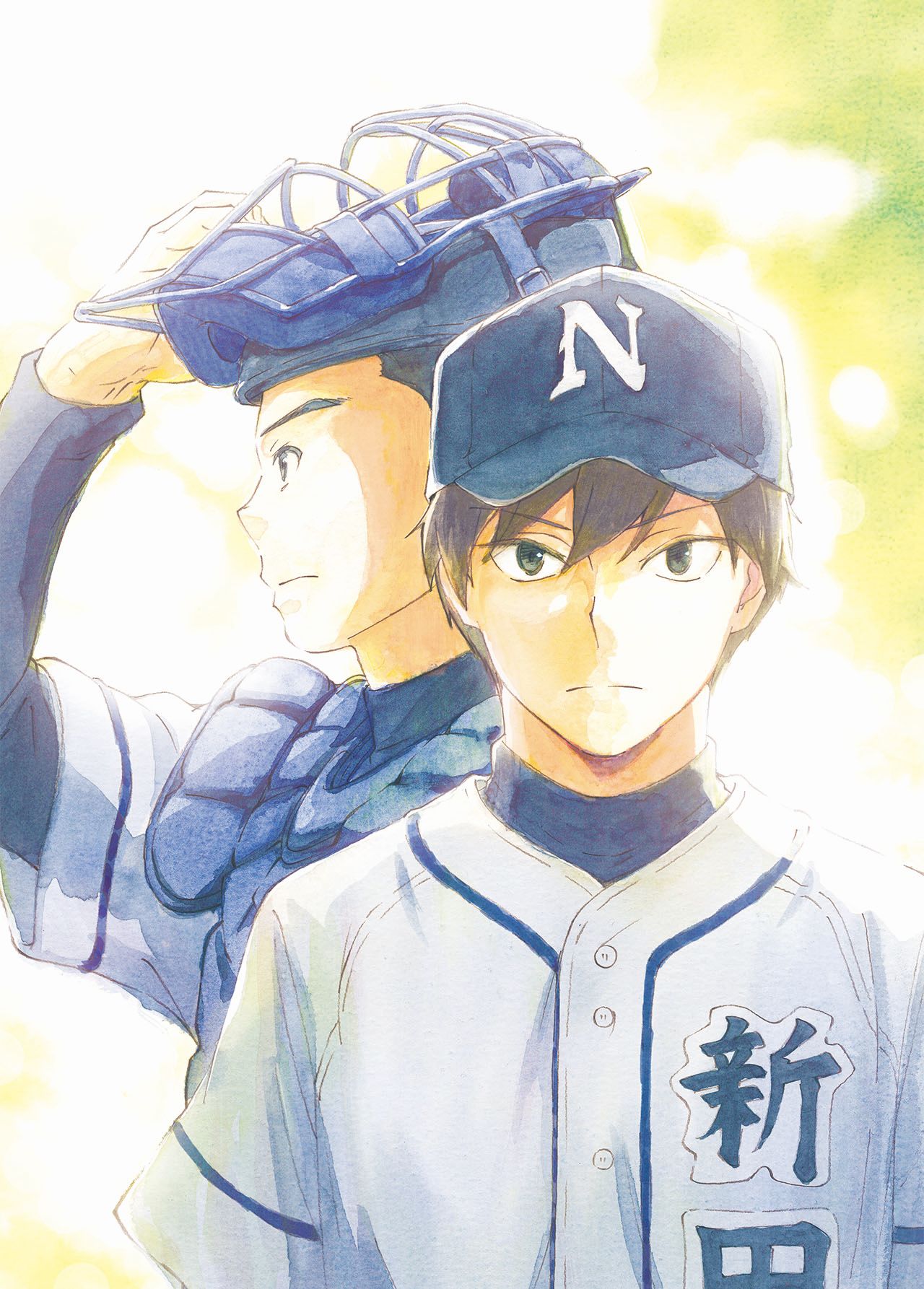 アニメ「バッテリー」キービジュアル