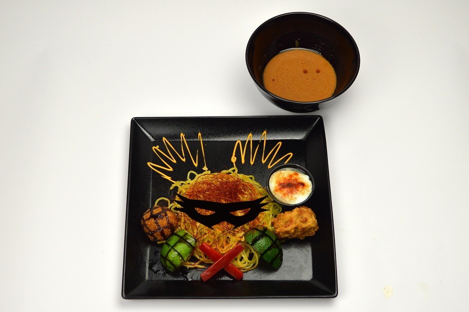 「爆豪勝己の冷やしつけ坦々麺」