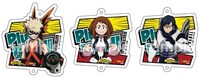 「Plus Ultra 雄英ガラポン」の景品「つながるチャームストラップ（全8種）」