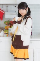 巴マミモデルの着用例。