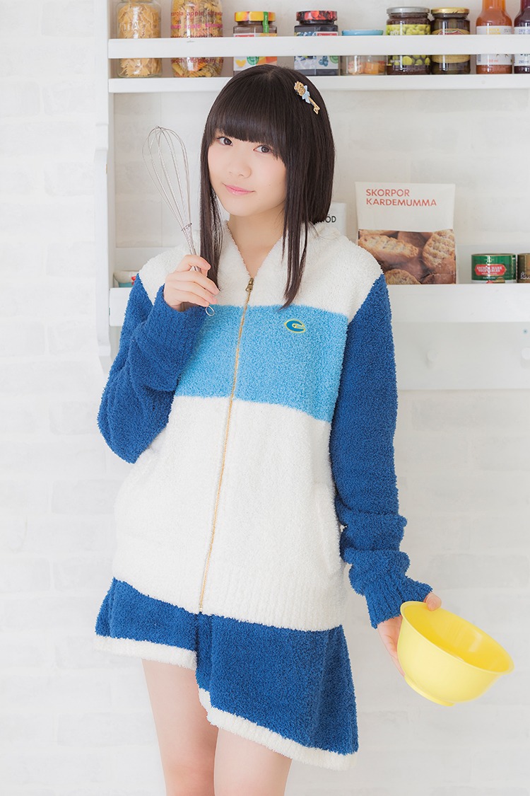 美樹さやかモデルの着用例。