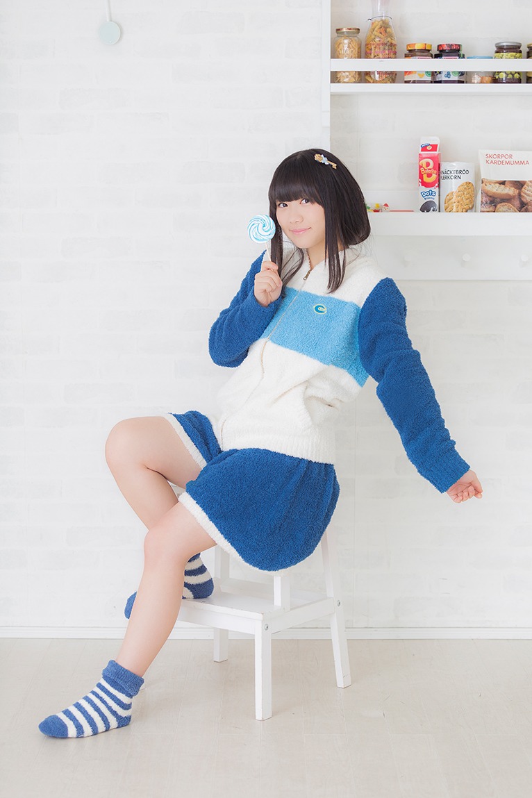 美樹さやかモデルの着用例。