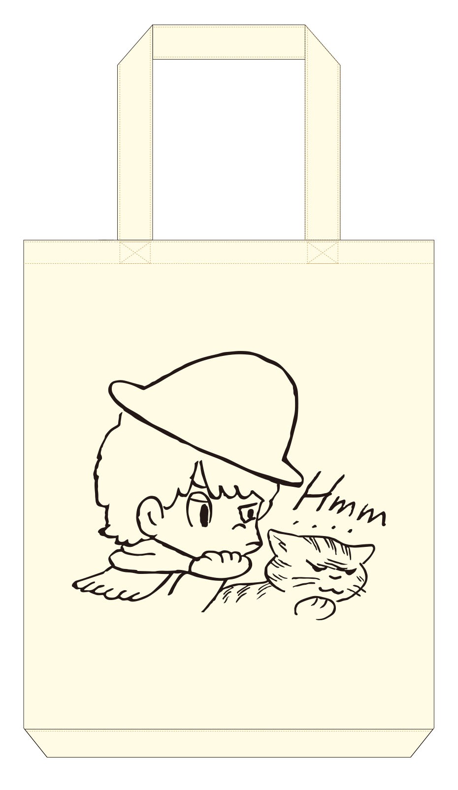 「たけるとねこ」トートバッグ