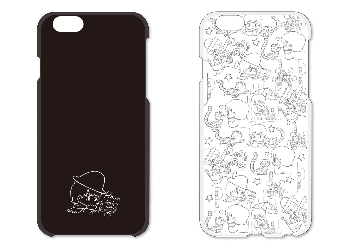 「たけるとねこ」iPhoneケース（全2種類）