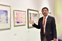 「美少女戦士セーラームーン」の原画について語る小佐野文雄。