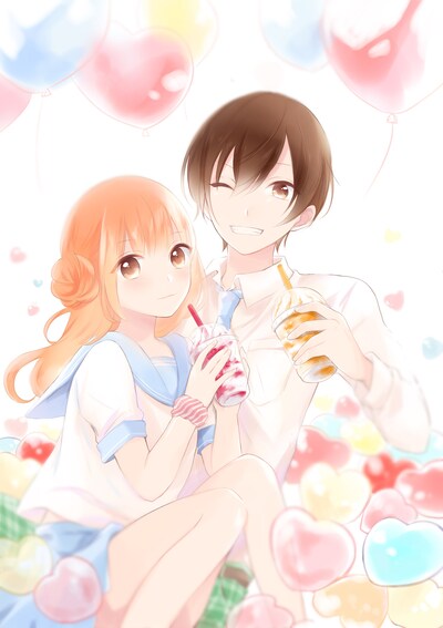 「あいしてない、かも。」のカラーカット。