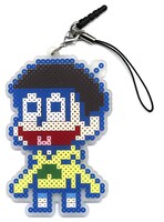 十四松アイロンビーズ風ストラップ