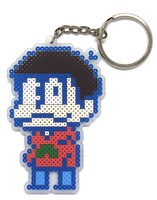 おそ松アイロンビーズ風キーホルダー