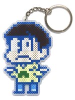チョロ松アイロンビーズ風キーホルダー