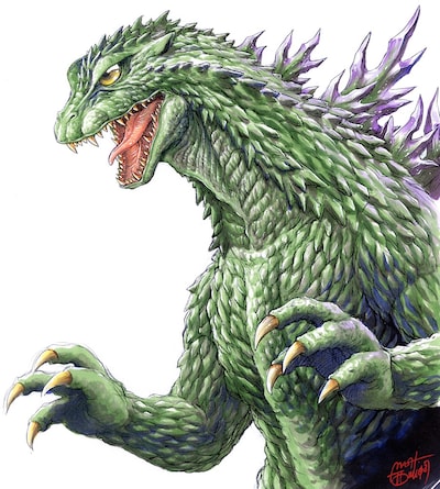 「日本特撮映画師列伝 ゴジラ狂時代 新装版」カット