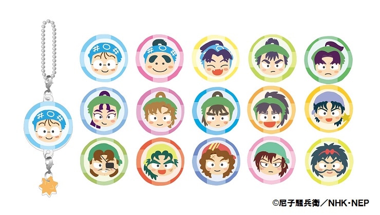 飴ちゃん風アクリルマスコット（ブラインド／1BOX)