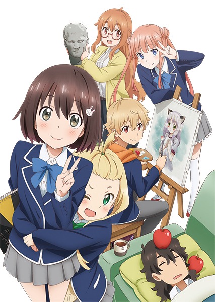 「この美術部には問題がある！」©️2016 いみぎむる/ＫＡＤＯＫＡＷＡ　アスキー・メディアワークス刊/この美製作委員会