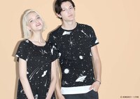 （左から）「うる星やつら」チュニック スペース、Tシャツ スペース。