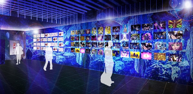 アニメ展示のイメージ。
