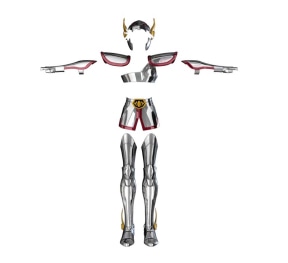 バーチャル聖衣のイメージ。