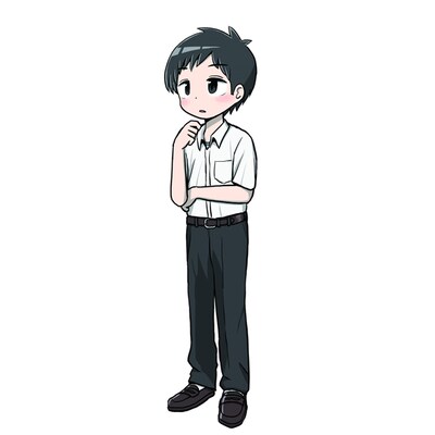 ノッツの新連載「もしも部」カット。