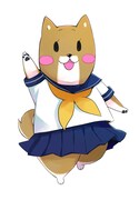 7月号にはゲスト作品として、うず「しばいぬ子さん」が登場。