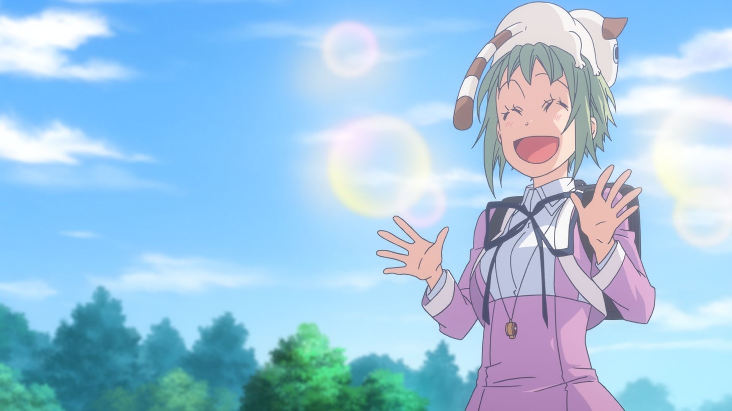 アニメ「あまんちゅ！」第1話より。