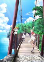 「あまんちゅ！」と伊東市のタイアップビジュアル。